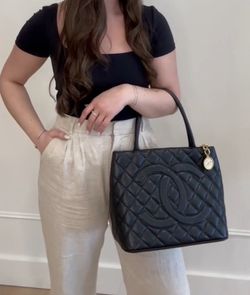 Authentic Chanel Medallion Tote