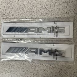2pk Mercedes Benz AMG Emblems
