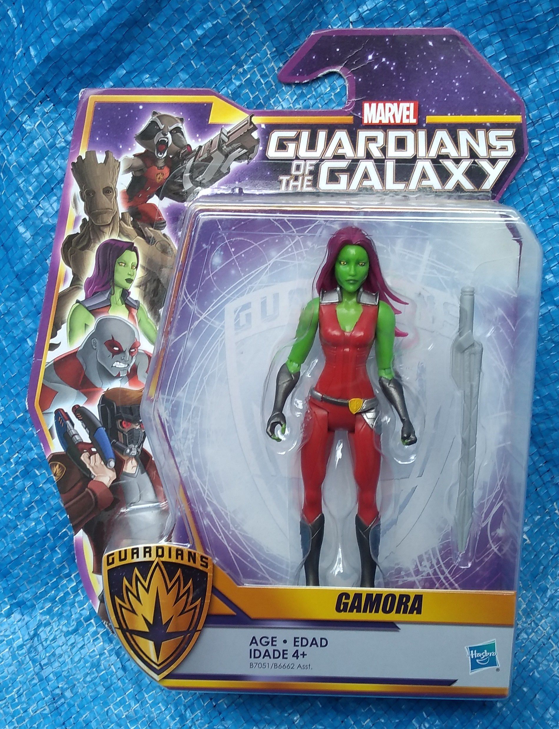 Marvel Guardians Of The Galaxy Gamora Action Figure MOC MIP Hasbro 2015 Collectible