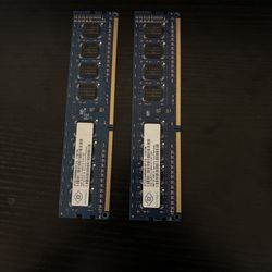 NANYA Genuine NT2GC64B88G0NF-CG Computer Memory 2GB 1Rx8 PC3-10600