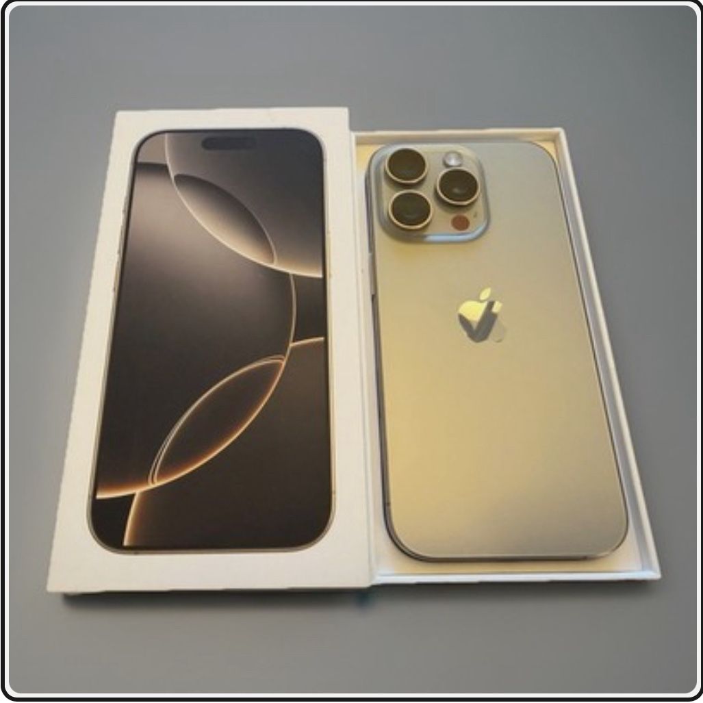 iphone 16 Pro Max Unlocked New Open Box 256gb
