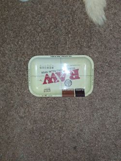 RAW Rolling Tray Small Metal
