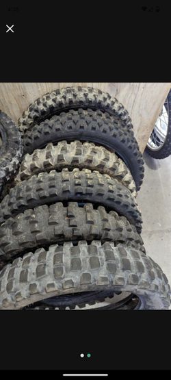 Dirt Bike Tires - used