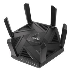 ASUS RT-AXE7800 Tri-band WiFi 6E Extendable Router, 6GHz Band, 2.5G Port