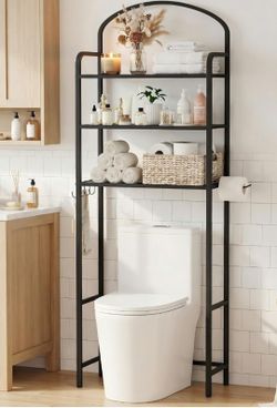 3 Tier Over The Toilet Storage Rack