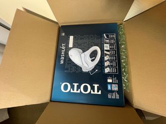New Toto T1SW2491#01 Washlet Electronic Bidet Toilet Seat, Elongated with Soft Close Lid