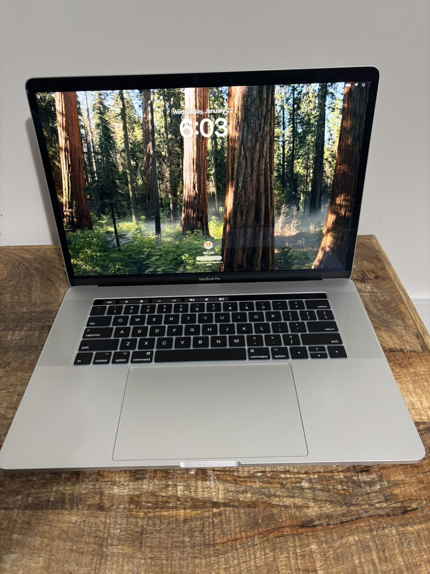 15.4 inch 2018 MacBook Pro i7 (6-core) (16GB DDR4 RAM/256GB SSD) w/ 100W Fast Charger