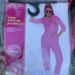 Barbie costume pink jumpsuit