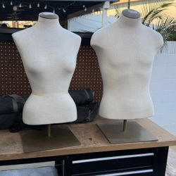 Premium Fabric Half Body Mannequins