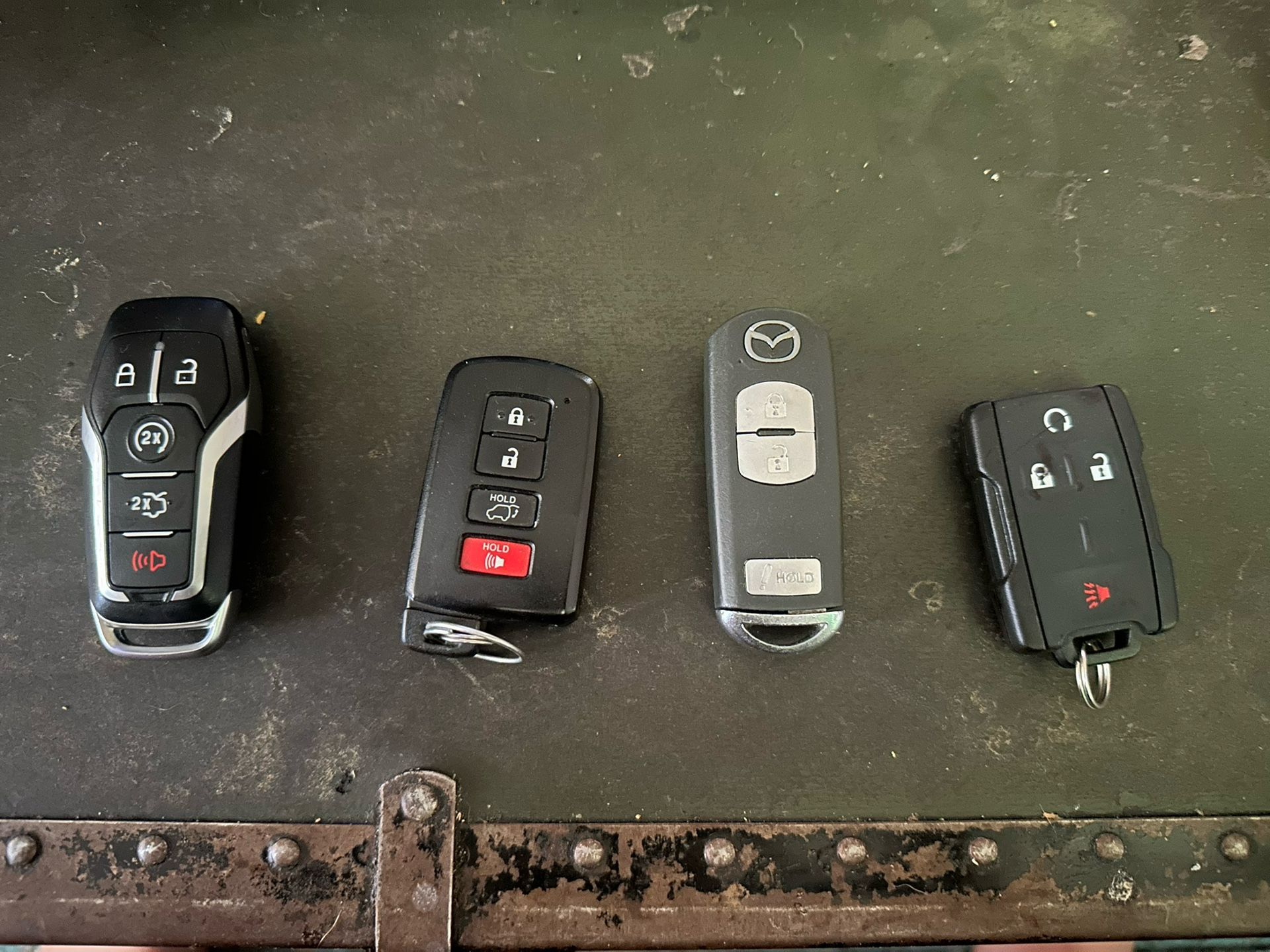 4 Remote Key Fobs Toyota, Ford, Mazda, GMC