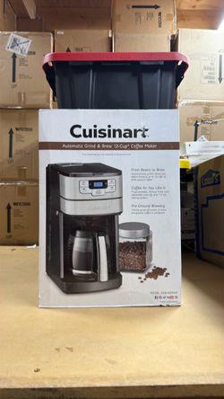 Cuisinart Automatic Grind & Brew 12-Cup Coffee Maker