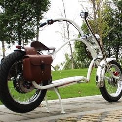 60V Electric Fat Tire Scooter Chopper / Harley Design Beach Cruiser Bike Bicycle Motorcycle