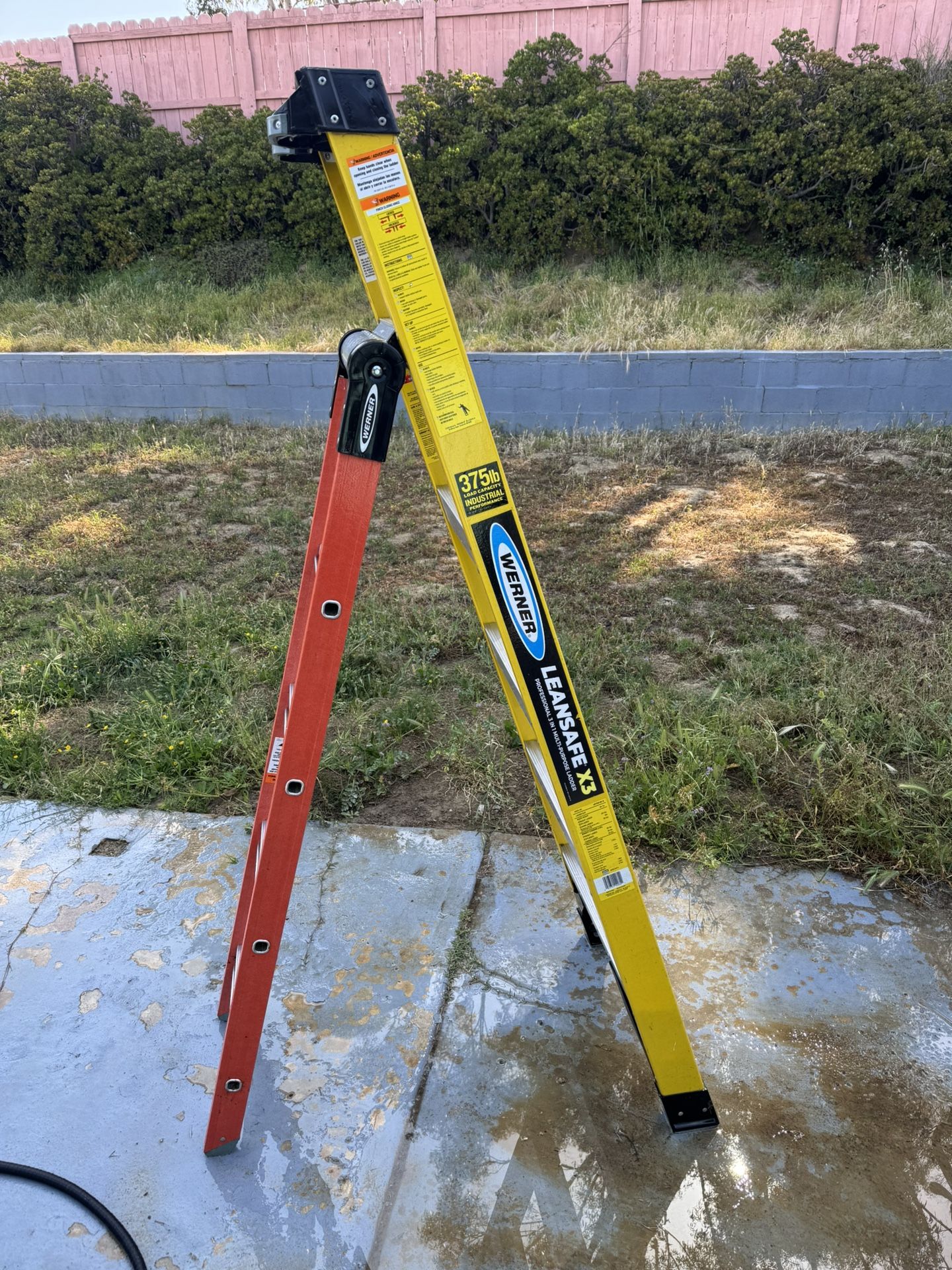 Werner X3 Leansafe Ladder