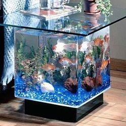 Fish Tank Side Table 