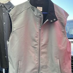 2xl New Gray Vest Jacket