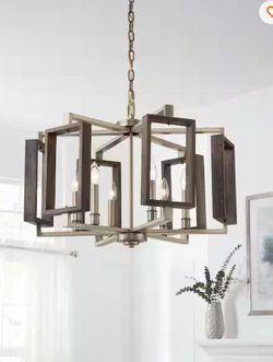 New Gold Chandelier