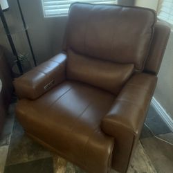 Leather Recliner.  $550