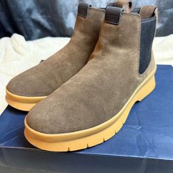 Cole Haan Pinch Utlty  dark brown Boots Men’s Size M 8.5 Preowned 