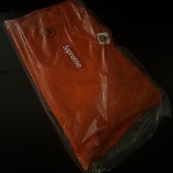 SUPREME BOX LOGO HOODIE SWEATER FW24 DARK ORANGE / SIZE XTRA LARGE MEN / BRAND NEW / NWT /  DEADSTOCK