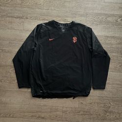 Nike San Francisco Giants black windbreaker xl