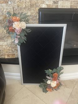 Decorative Flowers For Boards Or Pictures …board Not Included