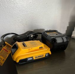 Dewalt 20v Battery and Charger