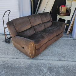 Reclining Sofa Pretty Good Condition