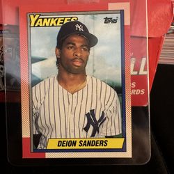 Topps #61 Deion Sanders Rookie Card