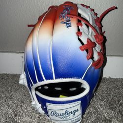 Rawlings HOH Pro Model 200 Pattern  12” RHT  “Bomb Pop” 