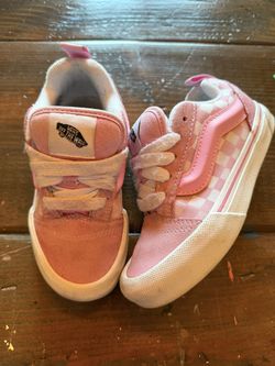 Pink Vans Checker Size 12.5