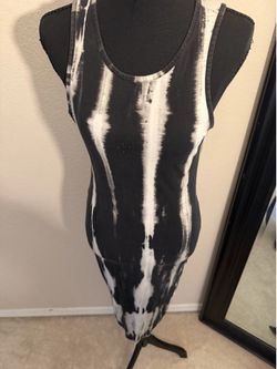 Small tie dye midi dress