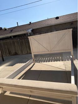 Cal king  bed frame
