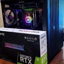 FRESHLY BUILT BEAST GAMING PC, (RYZEN 9 5900X,  BRAND NEW 3060 VISION OC 12G,16GB DDR4,  1TB SAMSUNG 970 EVO PLUS M.2 , WINDOWS 11 PRO ACTIVATED)