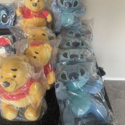 Pooh.  Stitch. & Mickey & Minnie . Backpacks…. Staring $15