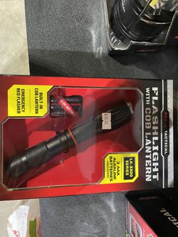 Flashlight With Cob Lantern