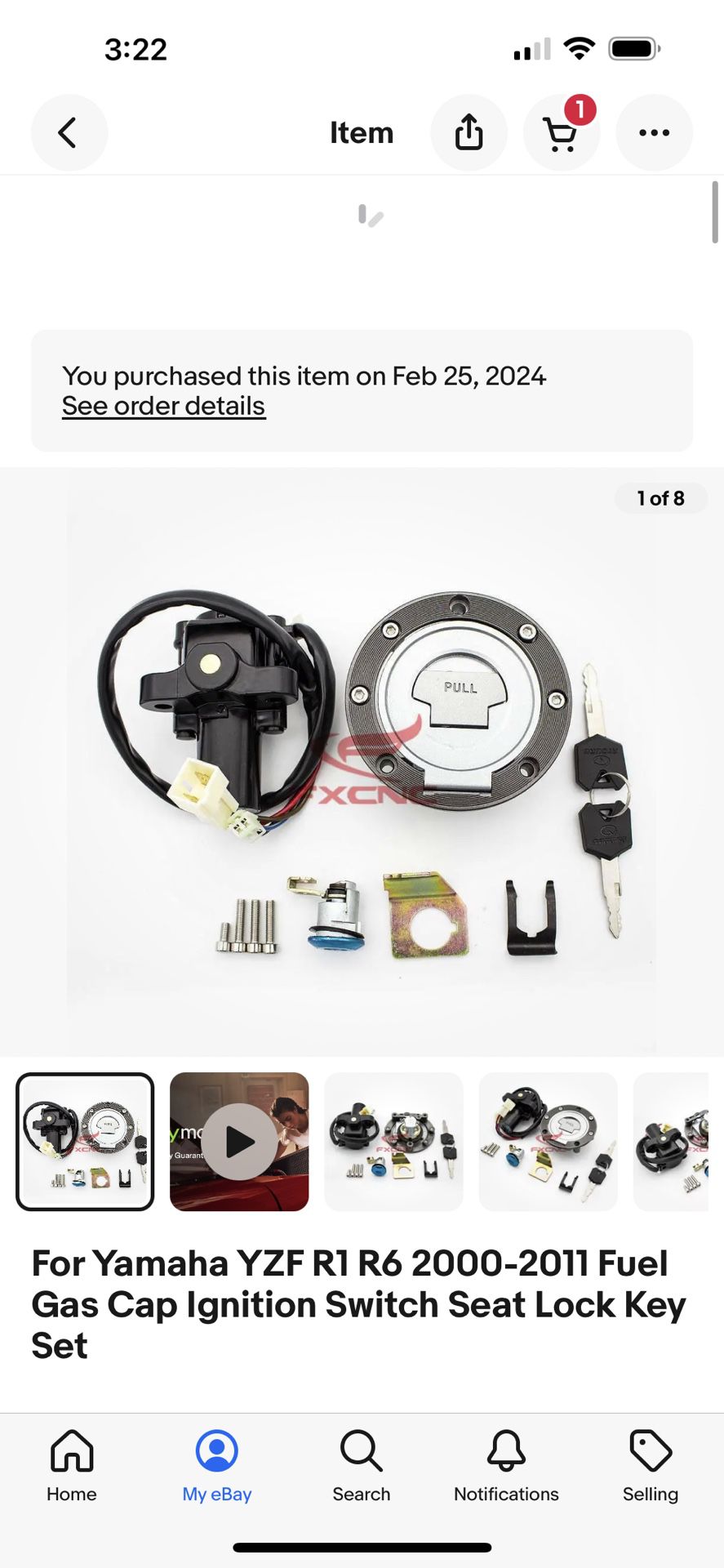 1998 To 2011 And More R6 And R1 Lock Set