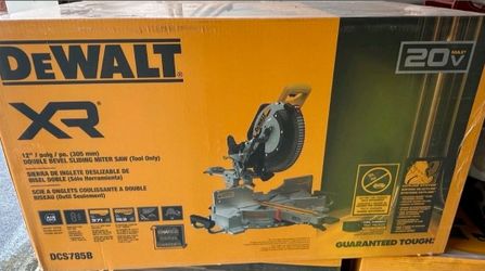 New Dewalt XR 20v Miter Saw w/Battery