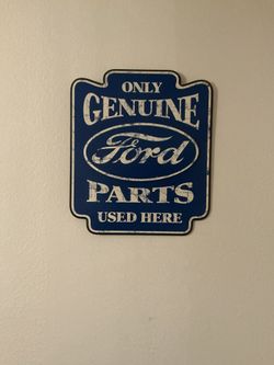 Ford Sign Wood