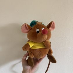 Disney Cinderella Gus Gus Plush Crossbody Purse