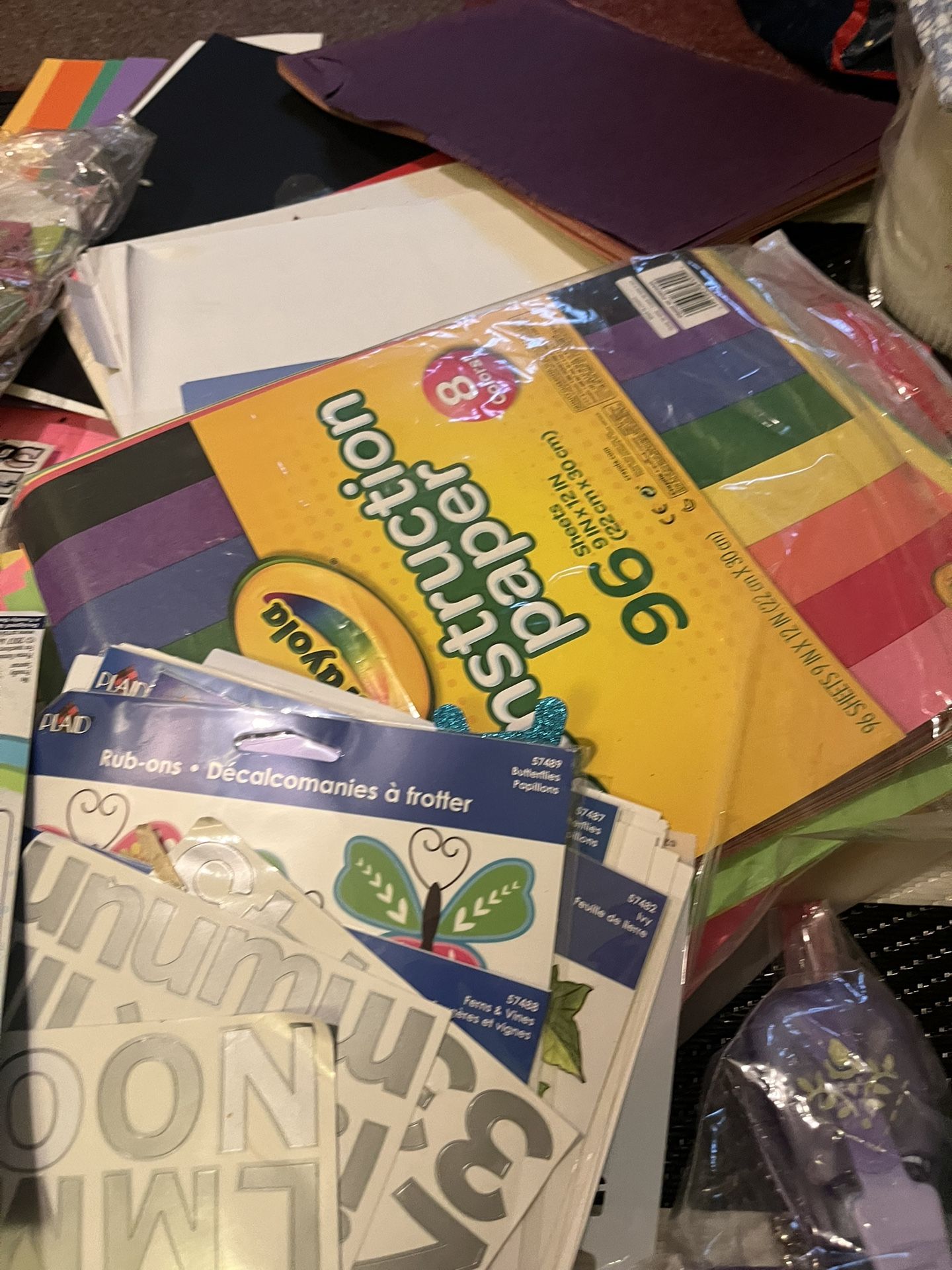 Paper And Supply For Craft And Album Decorations