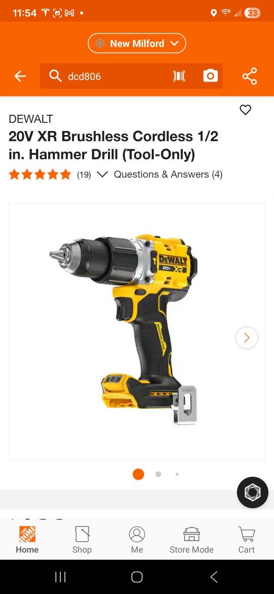 Dewalt Dcs806 Hammer Drill