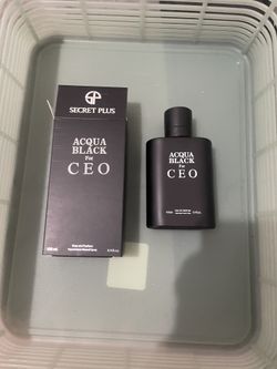 Secret Plus Acqua Black for CEO Eau de Parfum 100ml brand new in box 