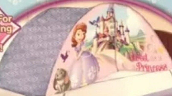 Disney Jr. Princess Sofia the First Twin Bed Tent Fort