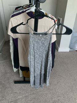 Grey Top - Women’s Size Small - Charlotte Russe 