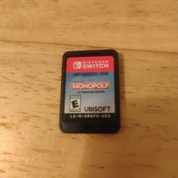 Nintendo Switch Monopoly Game Only