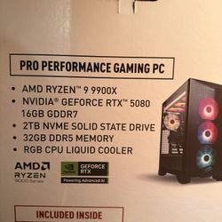 MSI Aegis Gaming Desktop – AMD Ryzen 9 9900X – GeForce RTX 5080 – Windows 11 Home - 32GB RAM - 2TB SSD Gaming PC