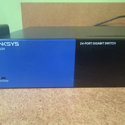 Linksys LGS124 Gigabit unmanaged switch