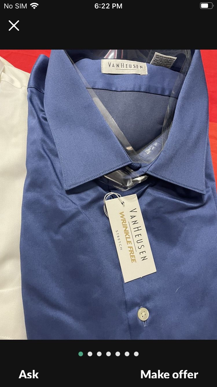 Van Heusen Tommy Hilfiger geofrey beene and Eagle maker T shirts