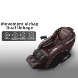 Luxury Meets Technology! Zero Gravity Massage Chair with SL-Track, Shiatsu, Heated Back & Calves, Foot Rollers, Built-in Speakers a Smart LCD Control