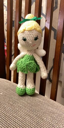 Crochet tinker bell